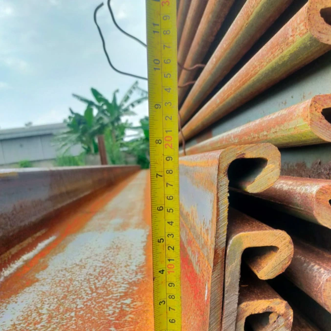 Sheet Pile SP IV 400 x 170 x 15,5 mm x 12 m